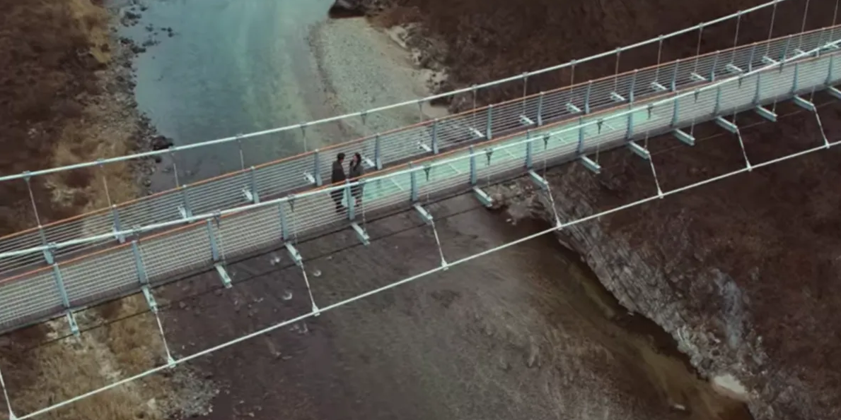 Crash Landing On You ฉากสะพาน Pocheon Hantan River Sky Bridge