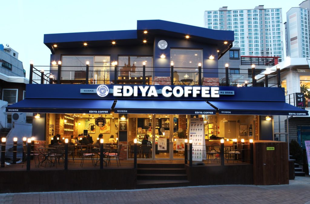 EDIYA COFFEE (이디야커피) หน้าร้าน