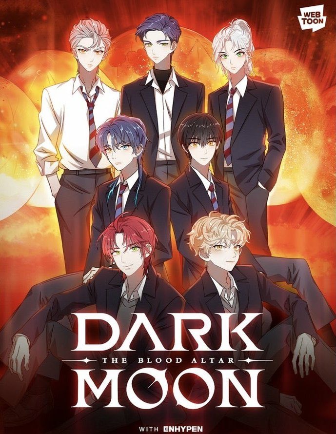 Webtoon เว็บตูน เรื่อง Dark Moon : The Blood Altar (Dark Moon : 달의 제단)