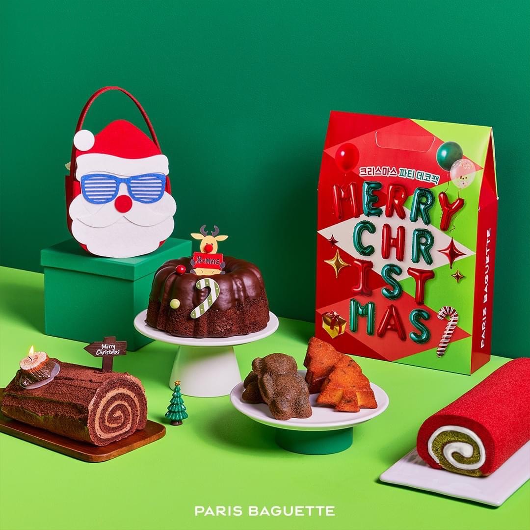 PARIS BAGUETTE (파리바게뜨) ชุดคริสต์มาส