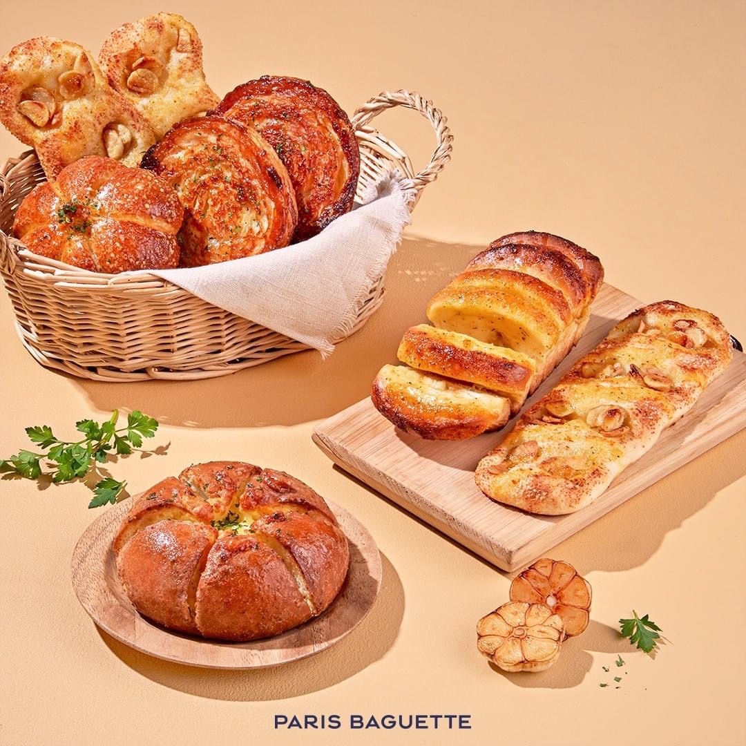 PARIS BAGUETTE (파리바게뜨) เมนูขนมปัง