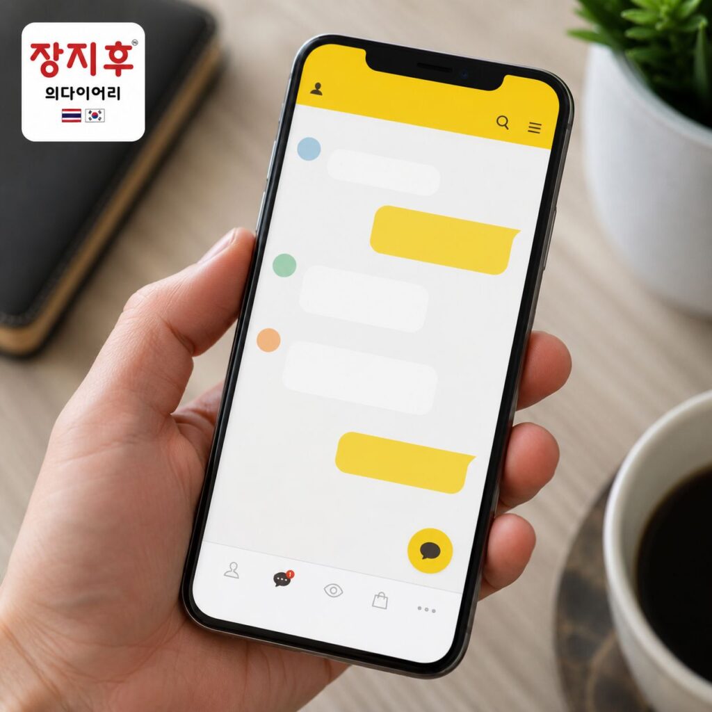 카톡 คืออะไร ทำไมคนเกาหลีใช้กันทั้งประเทศ